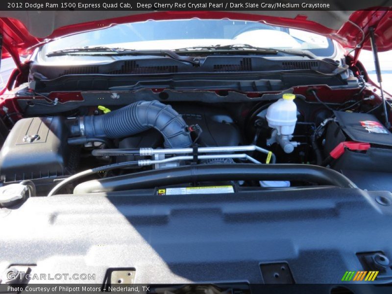 Deep Cherry Red Crystal Pearl / Dark Slate Gray/Medium Graystone 2012 Dodge Ram 1500 Express Quad Cab