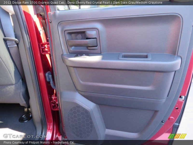 Deep Cherry Red Crystal Pearl / Dark Slate Gray/Medium Graystone 2012 Dodge Ram 1500 Express Quad Cab