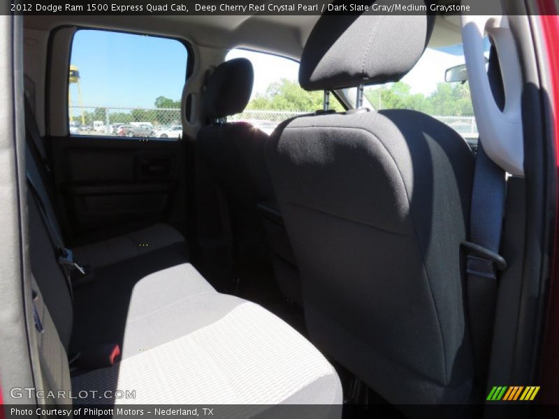 Deep Cherry Red Crystal Pearl / Dark Slate Gray/Medium Graystone 2012 Dodge Ram 1500 Express Quad Cab