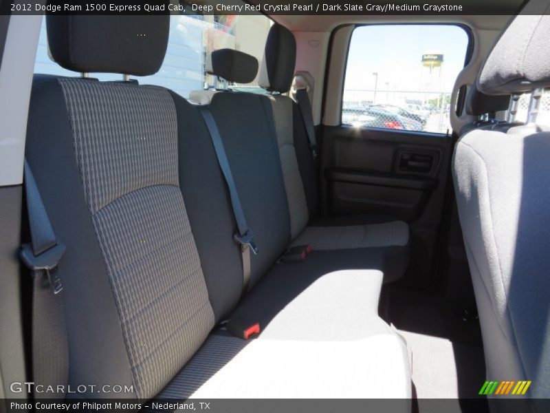 Deep Cherry Red Crystal Pearl / Dark Slate Gray/Medium Graystone 2012 Dodge Ram 1500 Express Quad Cab