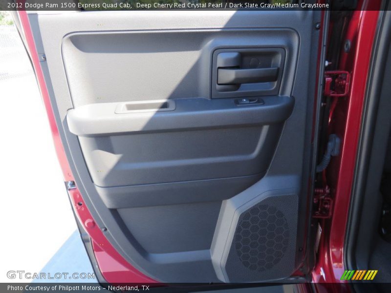 Deep Cherry Red Crystal Pearl / Dark Slate Gray/Medium Graystone 2012 Dodge Ram 1500 Express Quad Cab