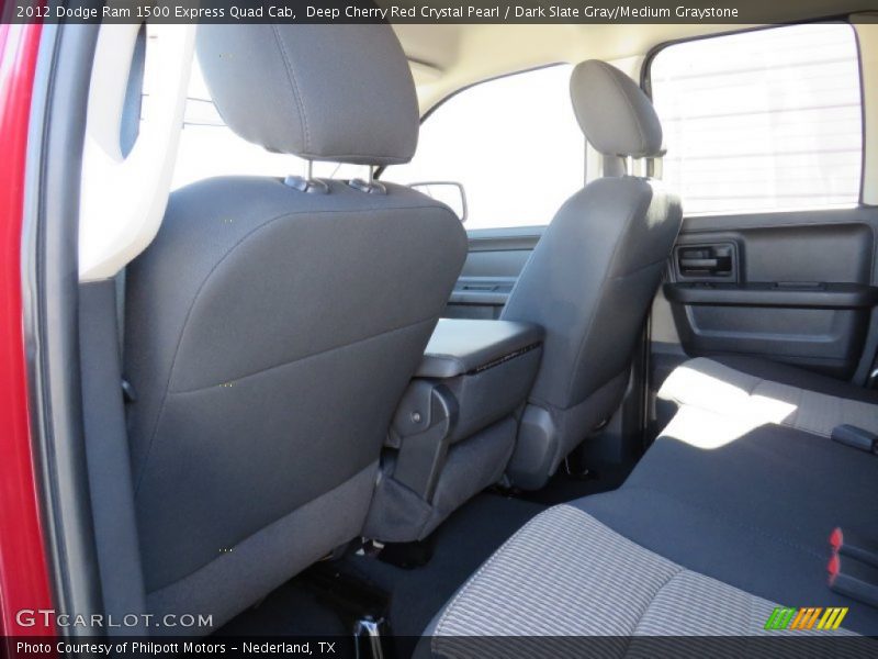 Deep Cherry Red Crystal Pearl / Dark Slate Gray/Medium Graystone 2012 Dodge Ram 1500 Express Quad Cab