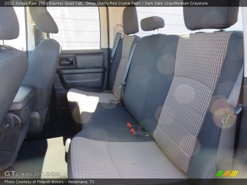 Deep Cherry Red Crystal Pearl / Dark Slate Gray/Medium Graystone 2012 Dodge Ram 1500 Express Quad Cab
