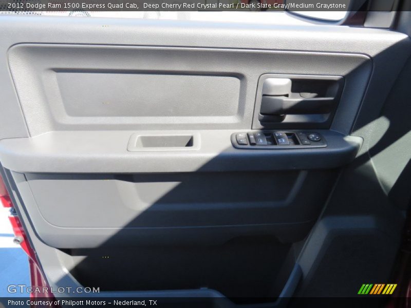 Deep Cherry Red Crystal Pearl / Dark Slate Gray/Medium Graystone 2012 Dodge Ram 1500 Express Quad Cab