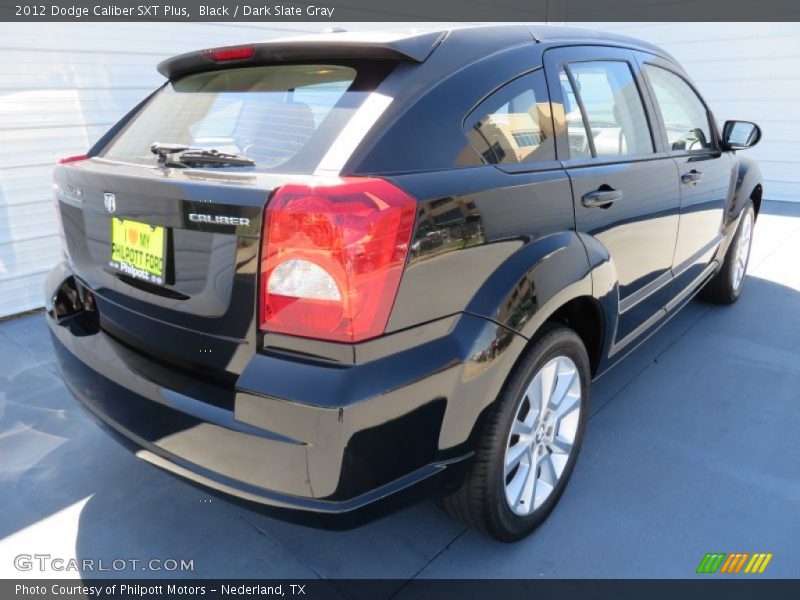 Black / Dark Slate Gray 2012 Dodge Caliber SXT Plus