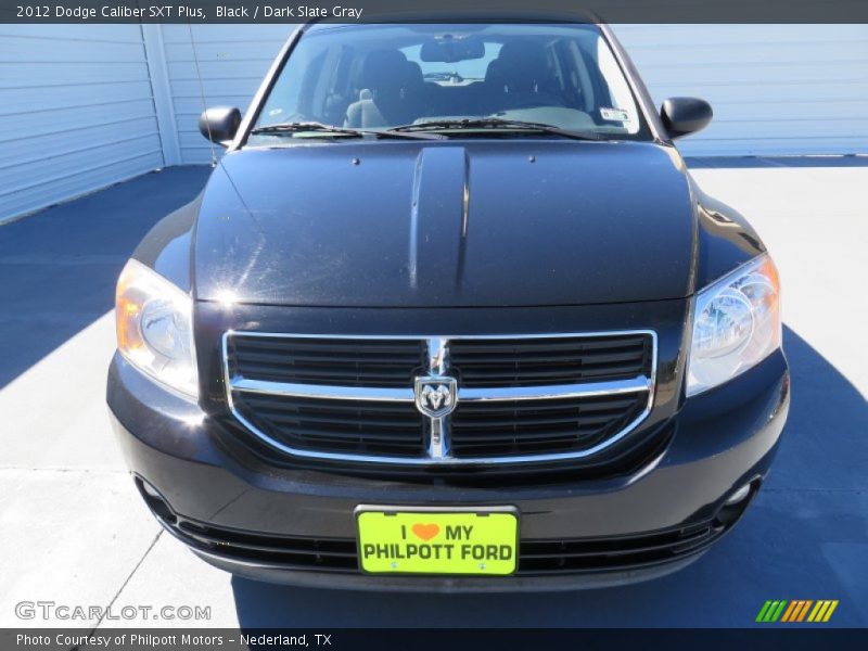 Black / Dark Slate Gray 2012 Dodge Caliber SXT Plus