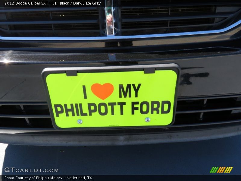 Black / Dark Slate Gray 2012 Dodge Caliber SXT Plus