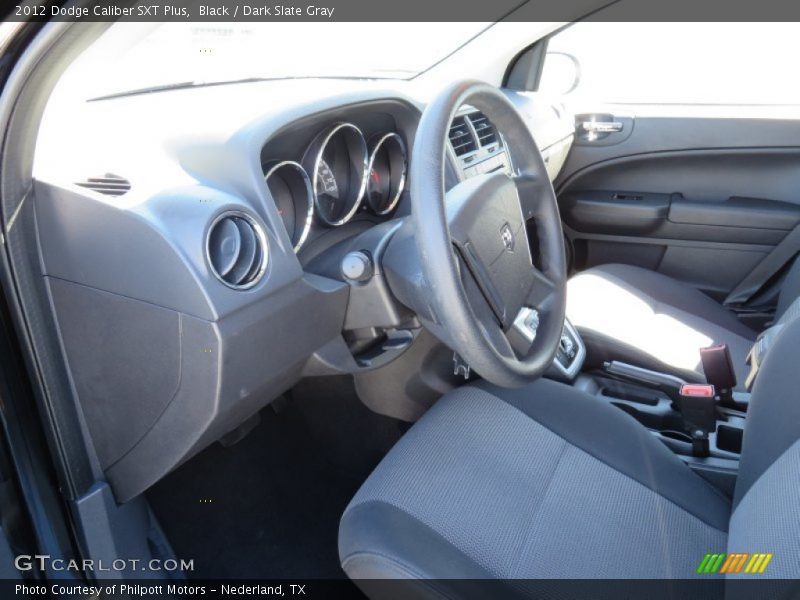 Black / Dark Slate Gray 2012 Dodge Caliber SXT Plus