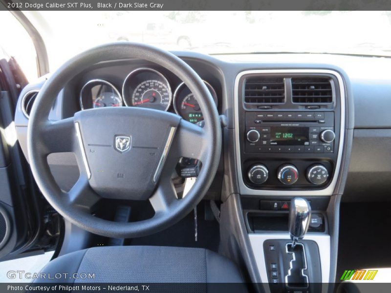Dashboard of 2012 Caliber SXT Plus