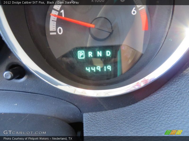 Black / Dark Slate Gray 2012 Dodge Caliber SXT Plus