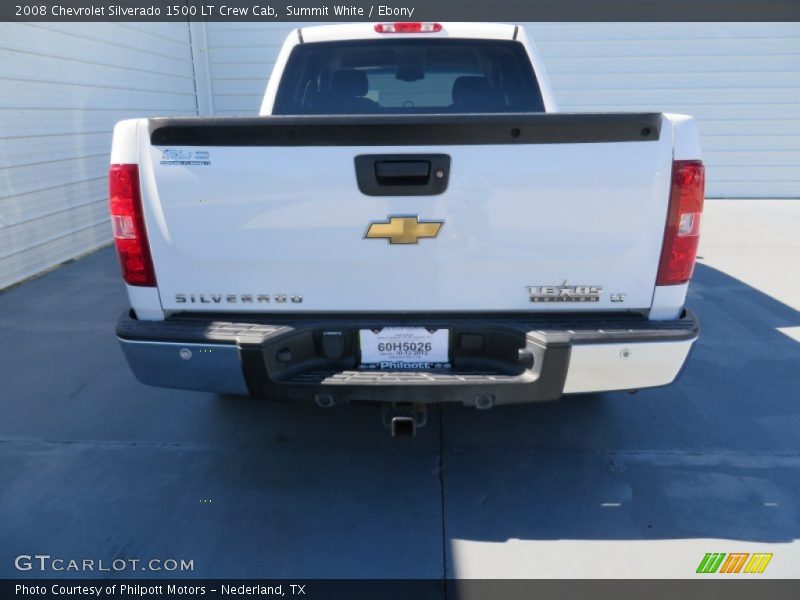 Summit White / Ebony 2008 Chevrolet Silverado 1500 LT Crew Cab