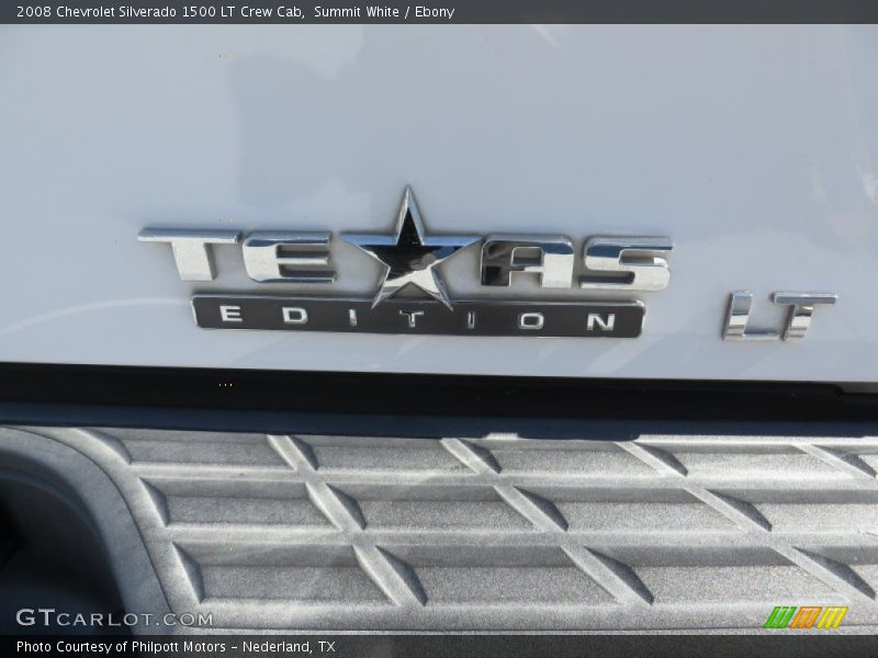 Summit White / Ebony 2008 Chevrolet Silverado 1500 LT Crew Cab