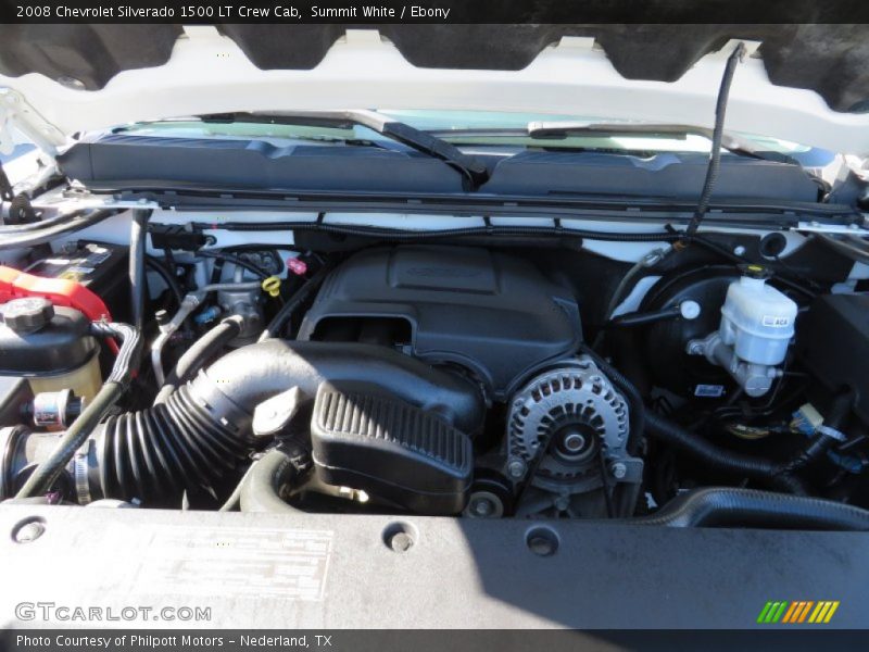 Summit White / Ebony 2008 Chevrolet Silverado 1500 LT Crew Cab