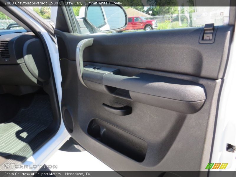 Summit White / Ebony 2008 Chevrolet Silverado 1500 LT Crew Cab