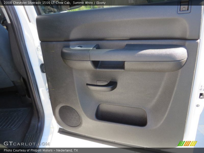 Summit White / Ebony 2008 Chevrolet Silverado 1500 LT Crew Cab