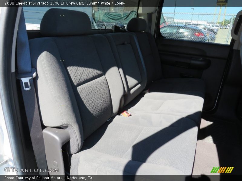 Summit White / Ebony 2008 Chevrolet Silverado 1500 LT Crew Cab