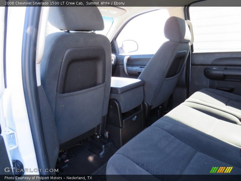 Summit White / Ebony 2008 Chevrolet Silverado 1500 LT Crew Cab