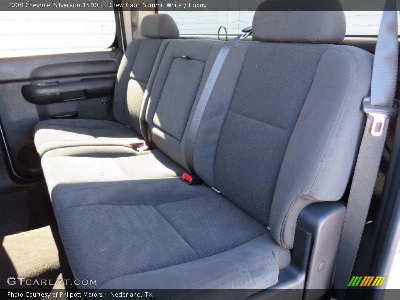 Summit White / Ebony 2008 Chevrolet Silverado 1500 LT Crew Cab