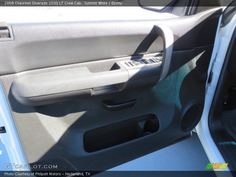 Summit White / Ebony 2008 Chevrolet Silverado 1500 LT Crew Cab