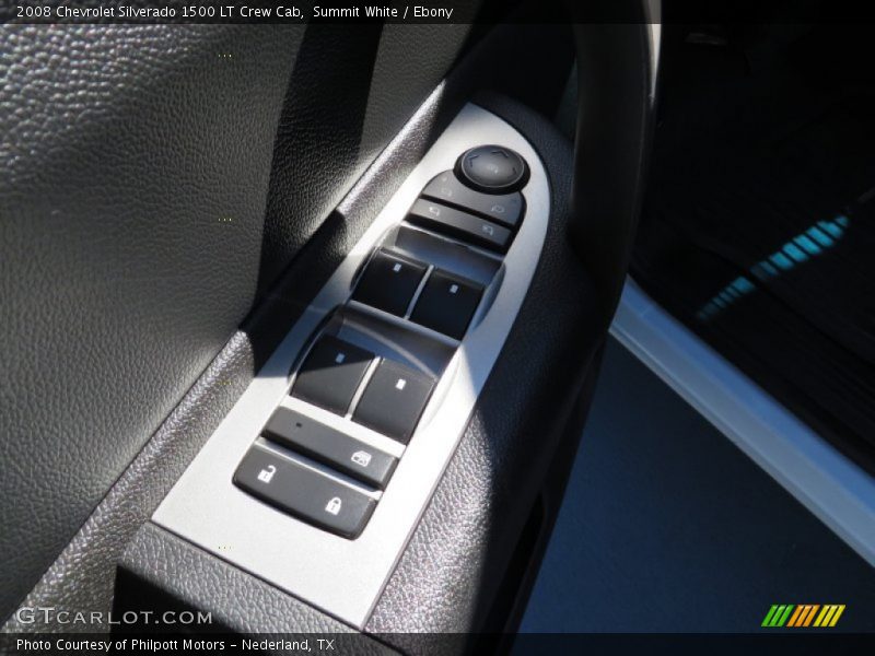 Summit White / Ebony 2008 Chevrolet Silverado 1500 LT Crew Cab