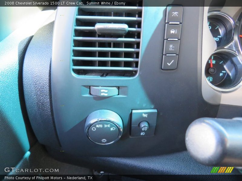 Summit White / Ebony 2008 Chevrolet Silverado 1500 LT Crew Cab