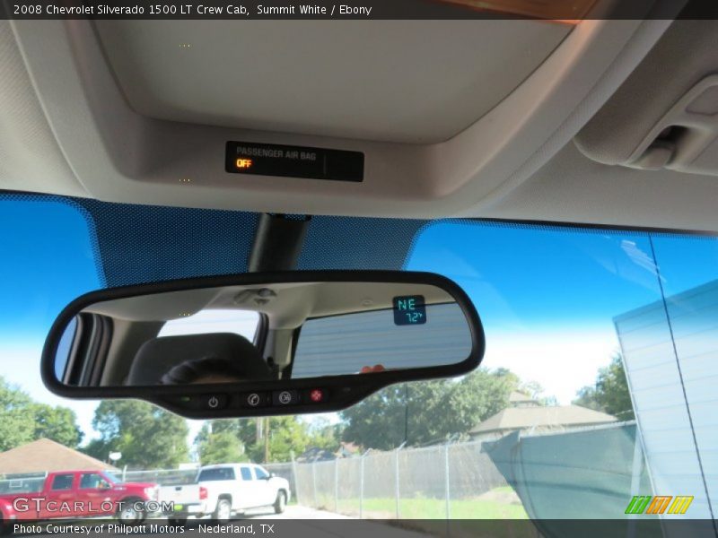 Summit White / Ebony 2008 Chevrolet Silverado 1500 LT Crew Cab