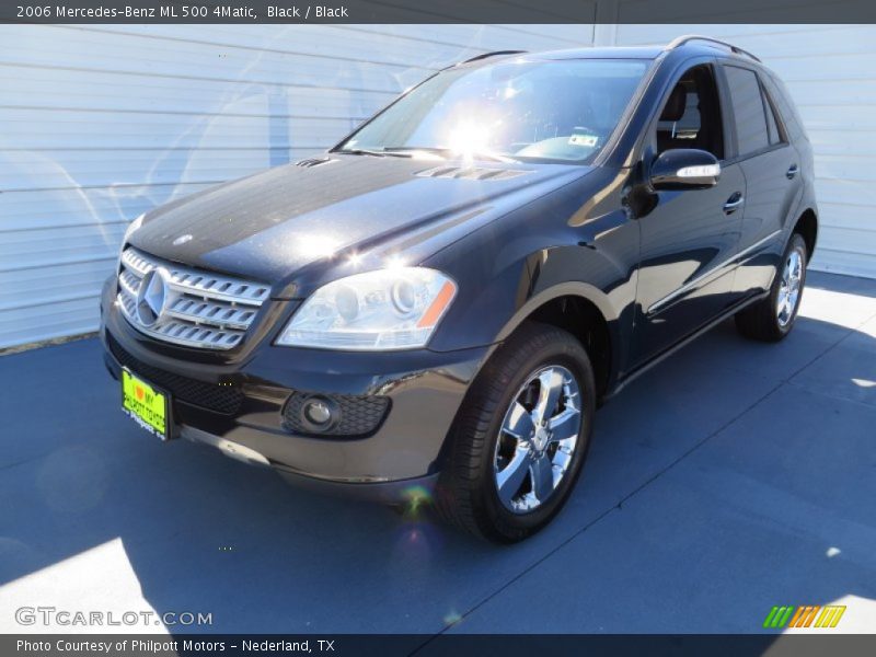 Black / Black 2006 Mercedes-Benz ML 500 4Matic