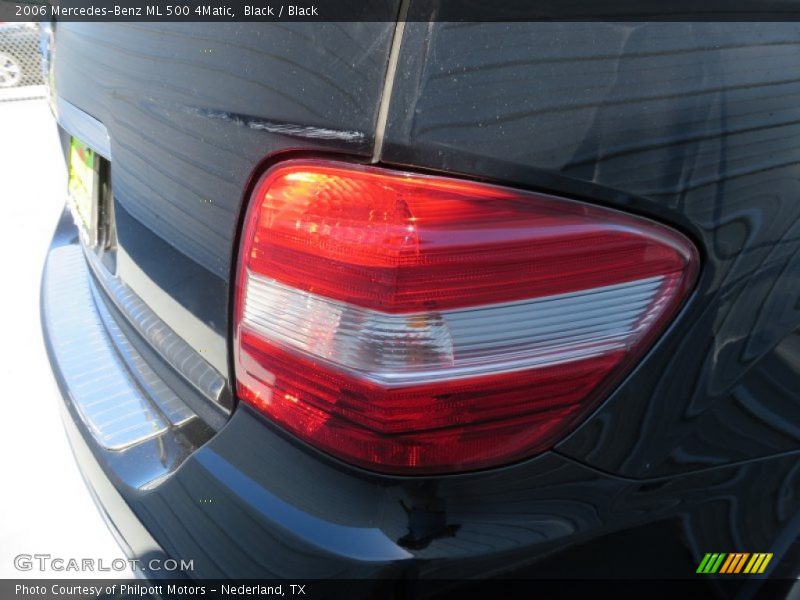 Black / Black 2006 Mercedes-Benz ML 500 4Matic