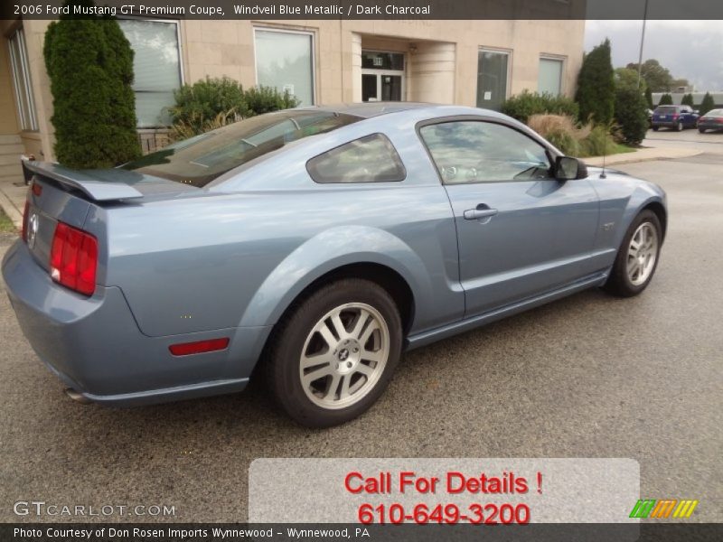 Windveil Blue Metallic / Dark Charcoal 2006 Ford Mustang GT Premium Coupe