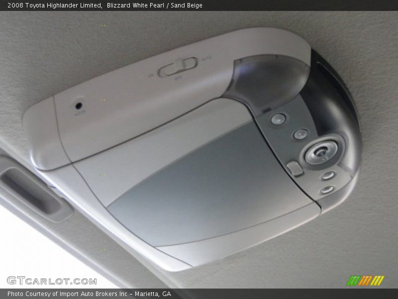 Blizzard White Pearl / Sand Beige 2008 Toyota Highlander Limited