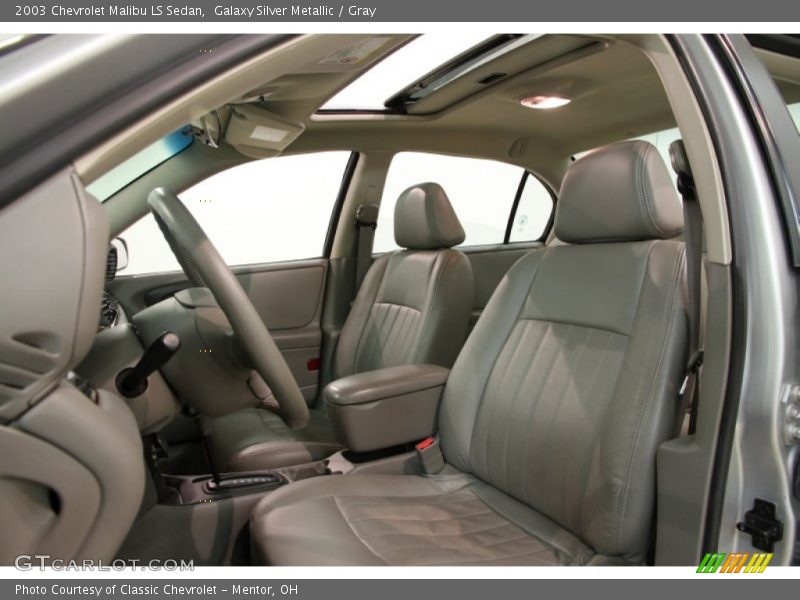  2003 Malibu LS Sedan Gray Interior