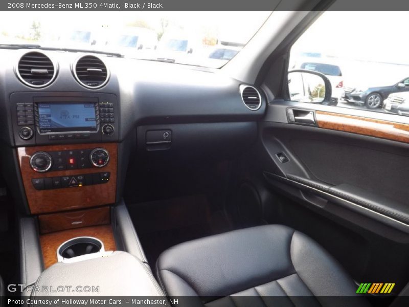 Black / Black 2008 Mercedes-Benz ML 350 4Matic