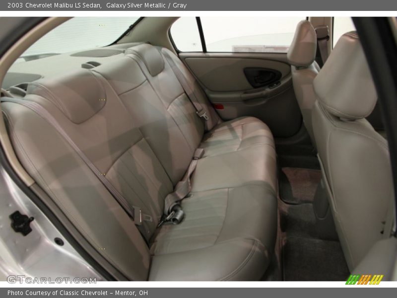Rear Seat of 2003 Malibu LS Sedan