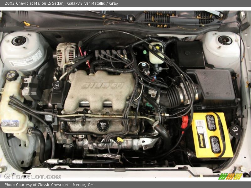  2003 Malibu LS Sedan Engine - 3.1 Liter OHV 12 Valve V6