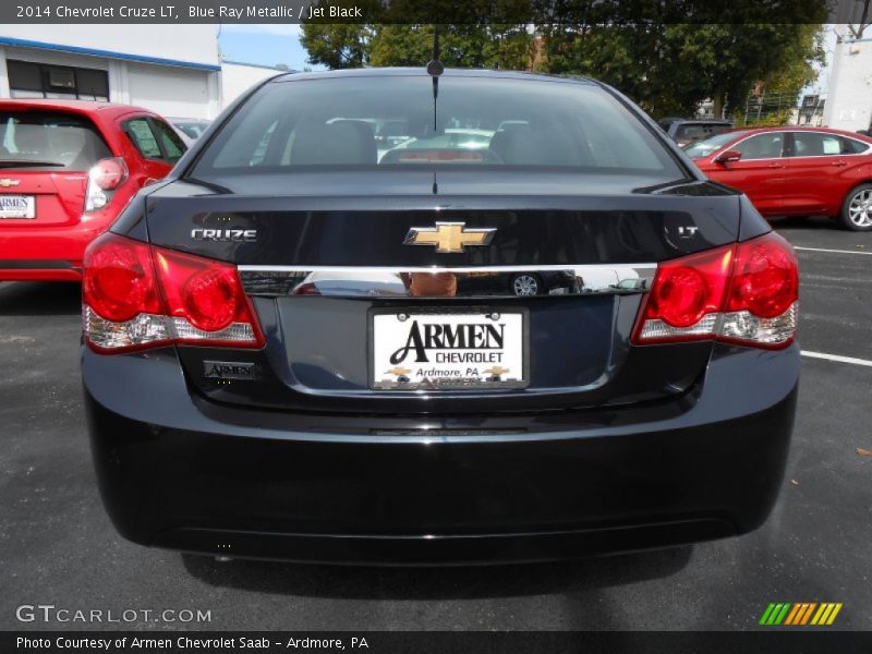 Blue Ray Metallic / Jet Black 2014 Chevrolet Cruze LT