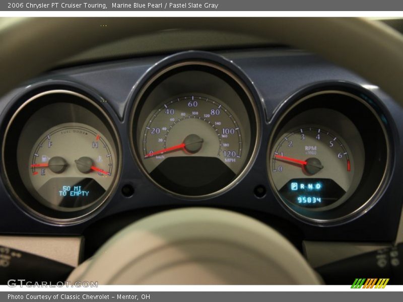 Marine Blue Pearl / Pastel Slate Gray 2006 Chrysler PT Cruiser Touring