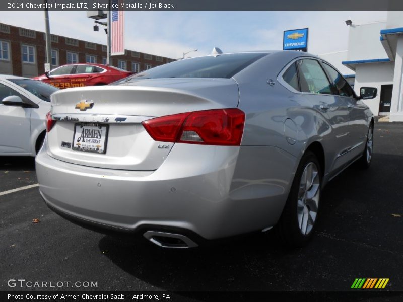 Silver Ice Metallic / Jet Black 2014 Chevrolet Impala LTZ