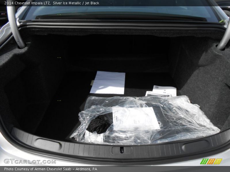 Silver Ice Metallic / Jet Black 2014 Chevrolet Impala LTZ