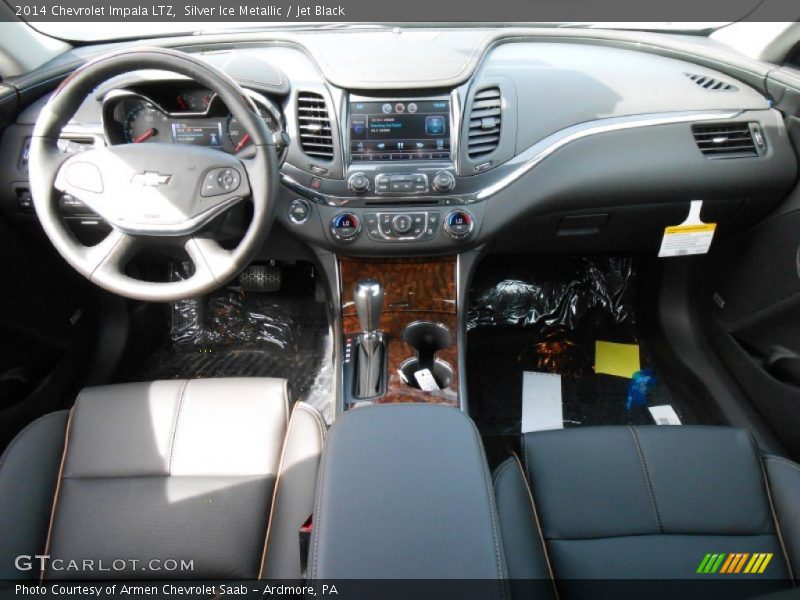 Silver Ice Metallic / Jet Black 2014 Chevrolet Impala LTZ