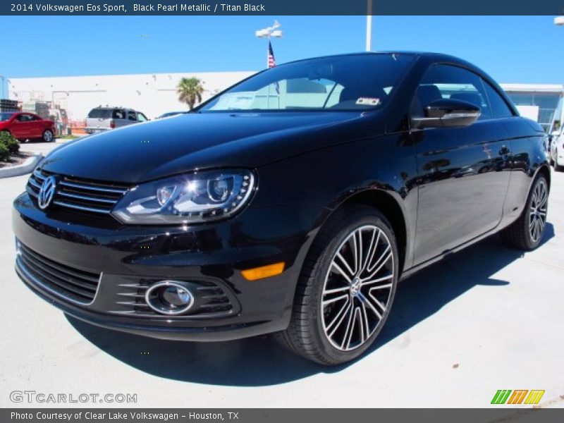 Black Pearl Metallic / Titan Black 2014 Volkswagen Eos Sport