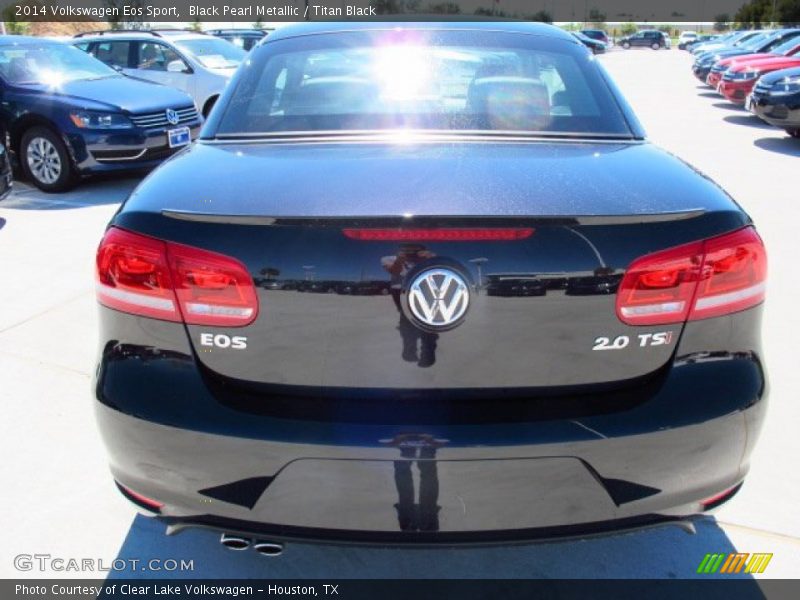 Black Pearl Metallic / Titan Black 2014 Volkswagen Eos Sport