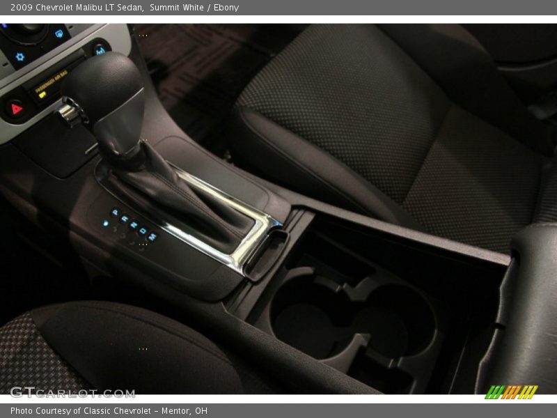 Summit White / Ebony 2009 Chevrolet Malibu LT Sedan