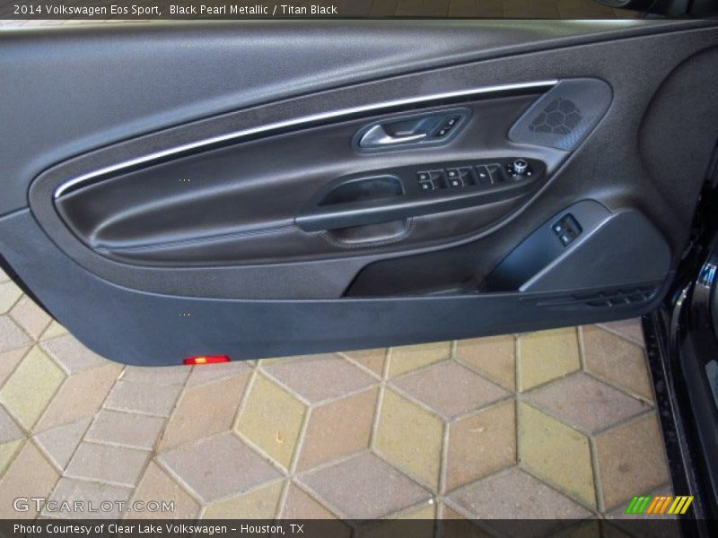 Black Pearl Metallic / Titan Black 2014 Volkswagen Eos Sport