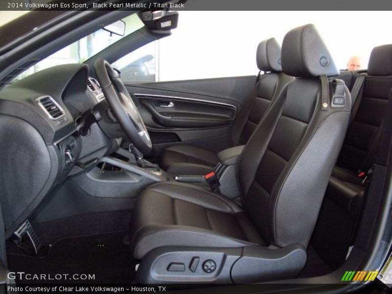 Black Pearl Metallic / Titan Black 2014 Volkswagen Eos Sport