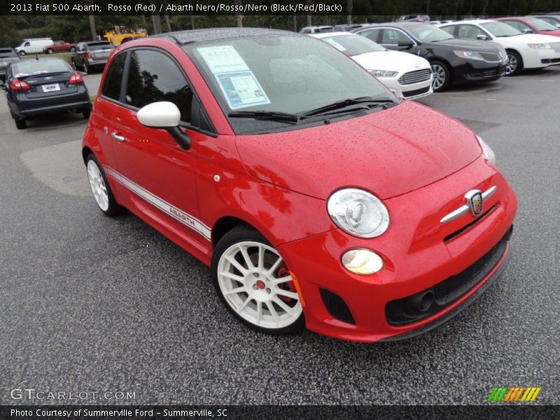 Front 3/4 View of 2013 500 Abarth