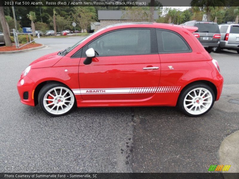  2013 500 Abarth Rosso (Red)