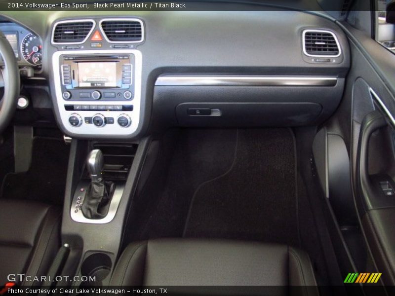 Black Pearl Metallic / Titan Black 2014 Volkswagen Eos Sport