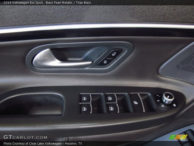 Black Pearl Metallic / Titan Black 2014 Volkswagen Eos Sport