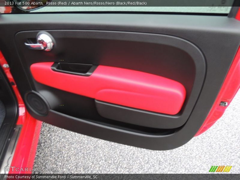 Rosso (Red) / Abarth Nero/Rosso/Nero (Black/Red/Black) 2013 Fiat 500 Abarth