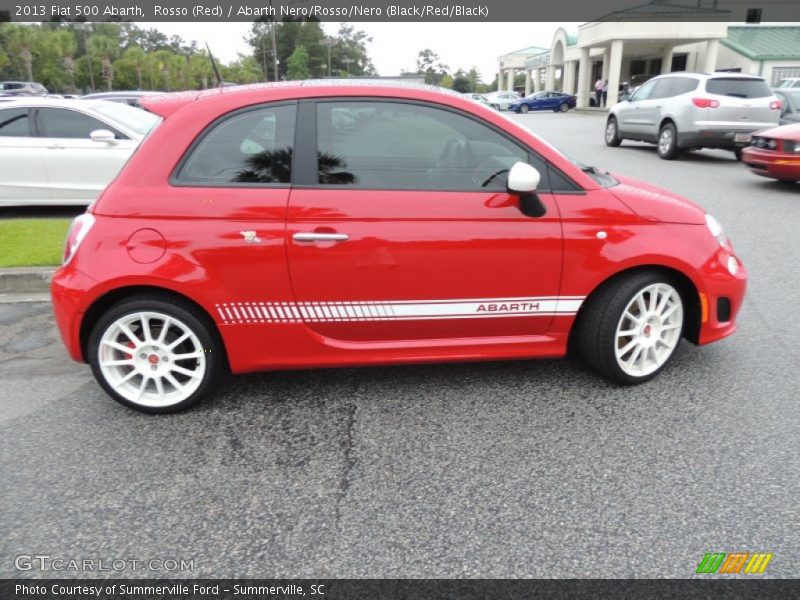  2013 500 Abarth Rosso (Red)